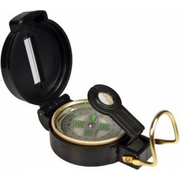 American Outdoor Brands Products BLK Lensatic Compass 20-310-DC45